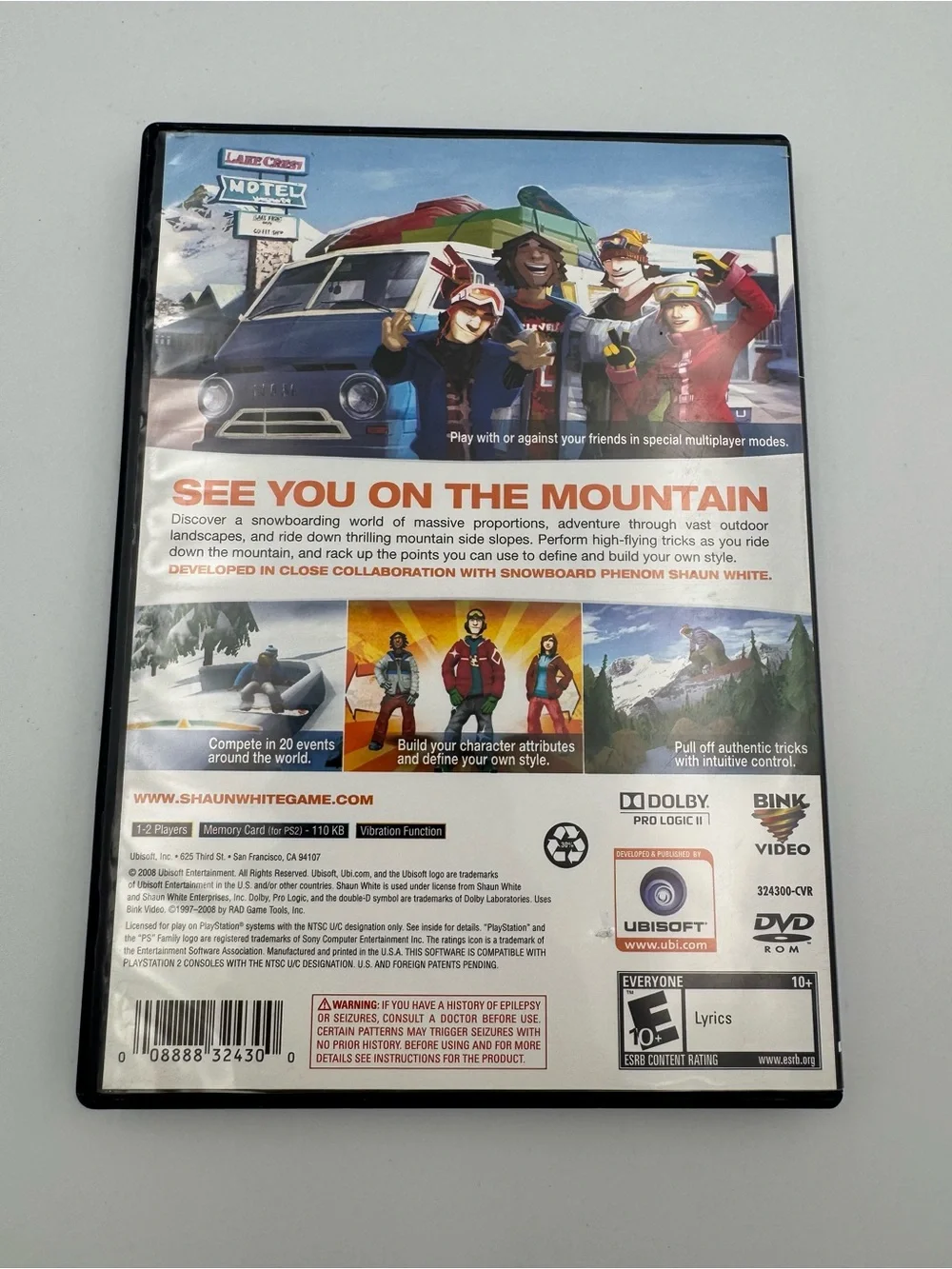 Playstation 2 shaun white